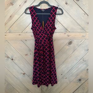 MIX faux wrap dress size S